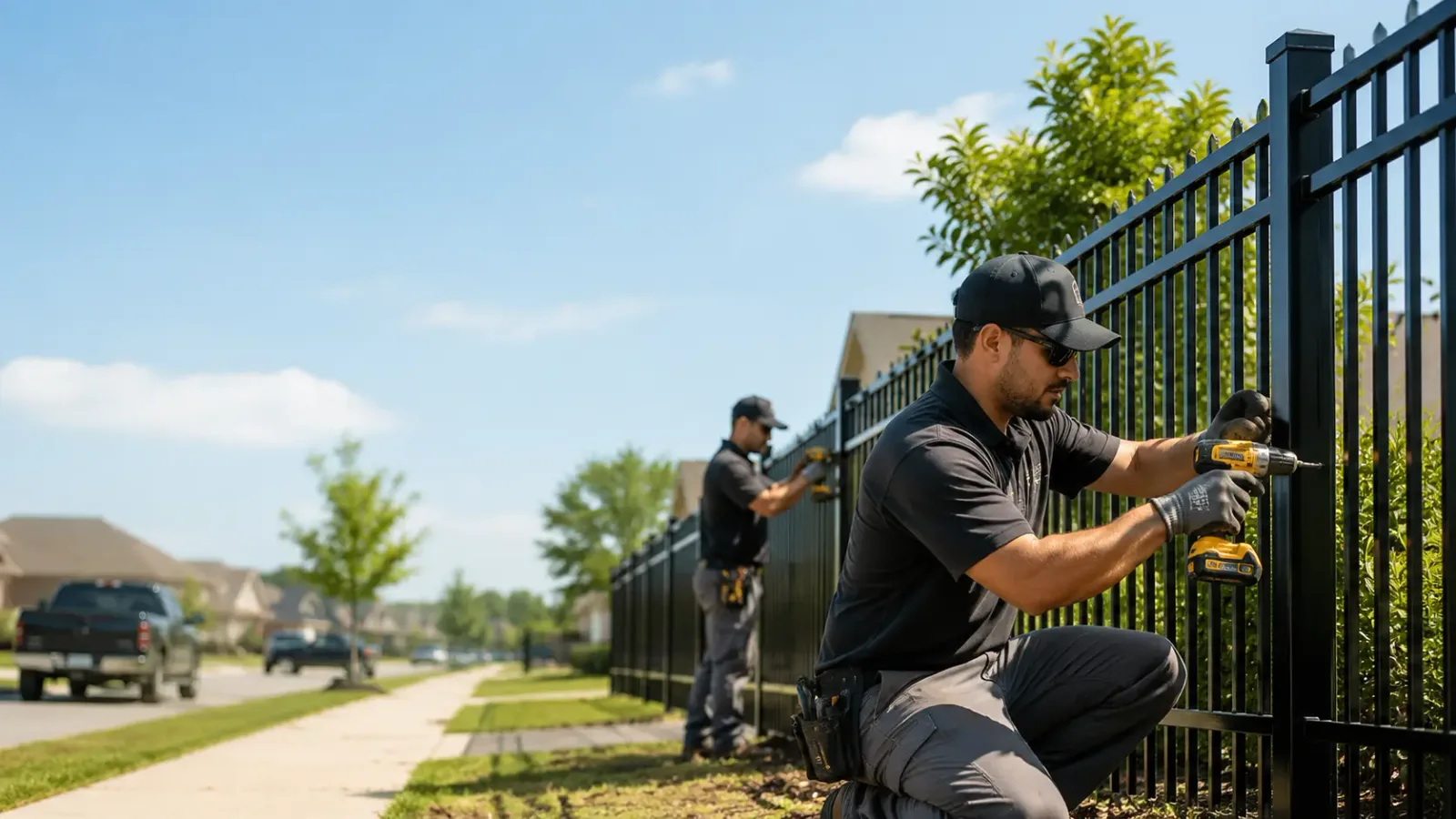 Metal Fence Installation in Seabrook, TX